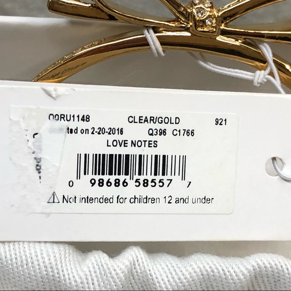 Kate Spade “Love Notes” Bangle Bracelet. New. Never Worn. Dust bag included - Picture 2 of 6